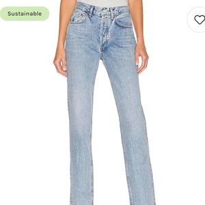 AGOLDE Lana Straight Jeans